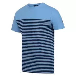 Image of Regatta Shorebay Tshirt - LakeBlu/NvSt