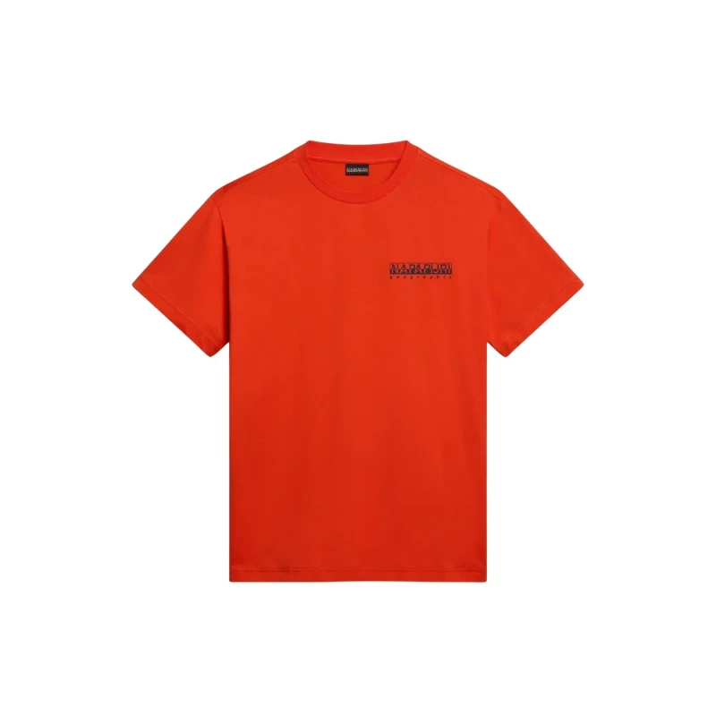 Image of T-Shirt Napapijri Gouin Orange Male S