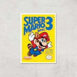 Image of Nintendo Super Mario Bros 3 Art Print - A4 - Print Only