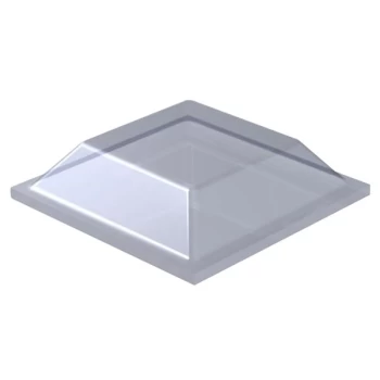 Image of R-TECH 310007 PU Square Protective Feet 12.7 x 12.7 x 3.1 - Clear ...