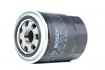 Image of Bosch Oil Filter HYUNDAI,KIA,MITSUBISHI 0 451 103 366 2630042030,2630042040,2630042060 263104A000,263104A010,263304A000,263304A001,263304X000