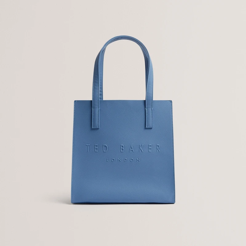 Image of Ted Baker Small Soocon Shopper Bag Blue female One Size