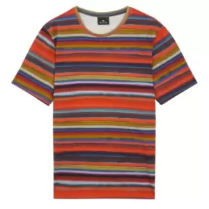 Image of Paul Smith Paul Smith Short Sleeve T-Shirt Mens - Orange