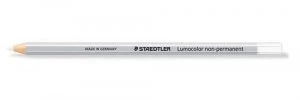 Image of Staedtler Lumocolor Permanent Omnichrom Pencil White (Pack 12) 108-0