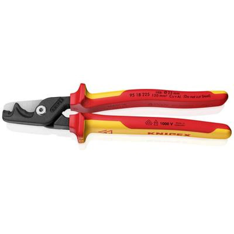 Image of Knipex Knipex VDE StepCut XL 95 18 225 Cable cutter 95 18 225