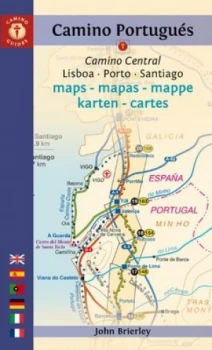 Image of Camino Portugus Maps - Mapas - Mappe - Karten - Cartes by John Brierley Book