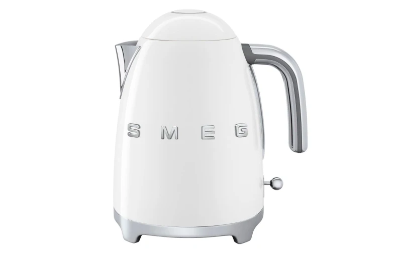 Image of Smeg 50'S Style Kettle Klf03Whuk And 4-Slice Toaster - White White W9OU2 Unisex