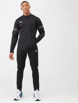Image of Puma Football Tracksuit - Black