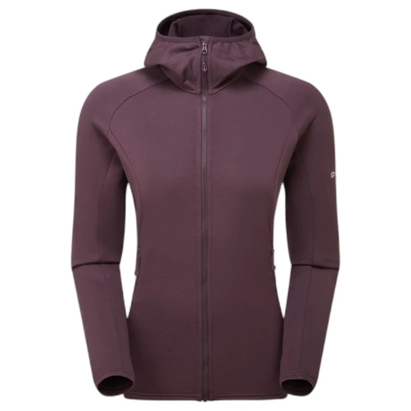 Image of Womens hooded hiking jacket Montane Protium Violet Female XL