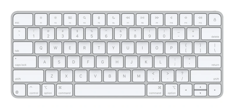 Image of Apple Apple Magic keyboard Universal USB + Bluetooth QWERTY US English White MXCL3LB/A