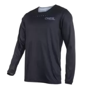 Image of O'Neal Element FR Plain V.22 Long Sleeve Jersey Black-Medium