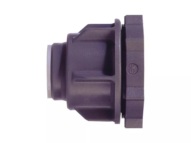 Image of John Guest Tank Connector 15mm (Pack of 3) in Purple Purple Unisex