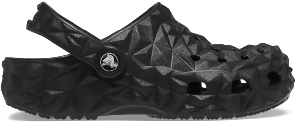 Image of Crocs Kids Classic Geometric Clogs Black C13