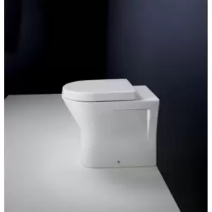 Image of Hydros - rak Resort Comfort Height Rimless Back To Wall Toilet wc Pan 42.5cm, Without Seat