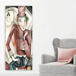 Image of DKY70766734_50120 Multicolor Decorative Canvas Painting