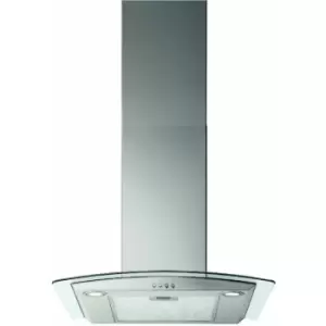 Image of 60cm Curved Glass Designer Cooker Hood - Electrolux