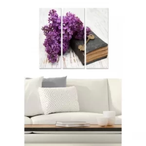 Image of MDF46874863 Multicolor Decorative MDF Painting (3 Pieces)