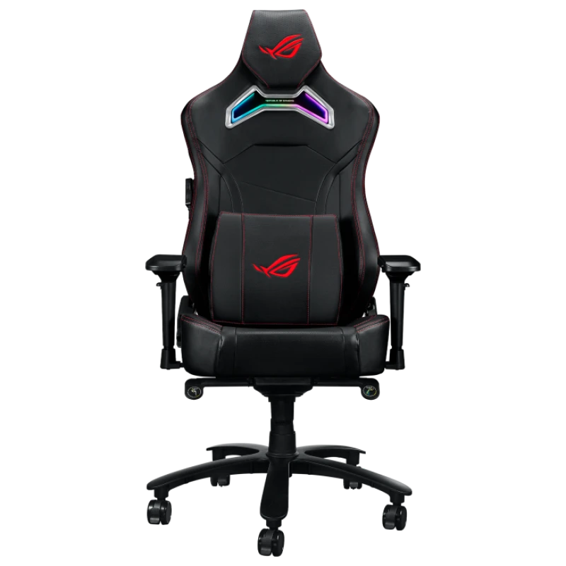 Image of ASUS Chariot X (Wide) - Adjustable high-density foam headrest, memory-foam lumbar support, 4D armrests, ARGB - 90GC01M0-MSG050