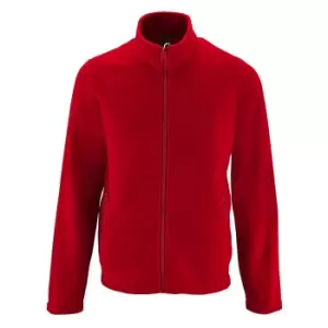 Image of SOLS Mens Norman Fleece Jacket (XL) (Red)