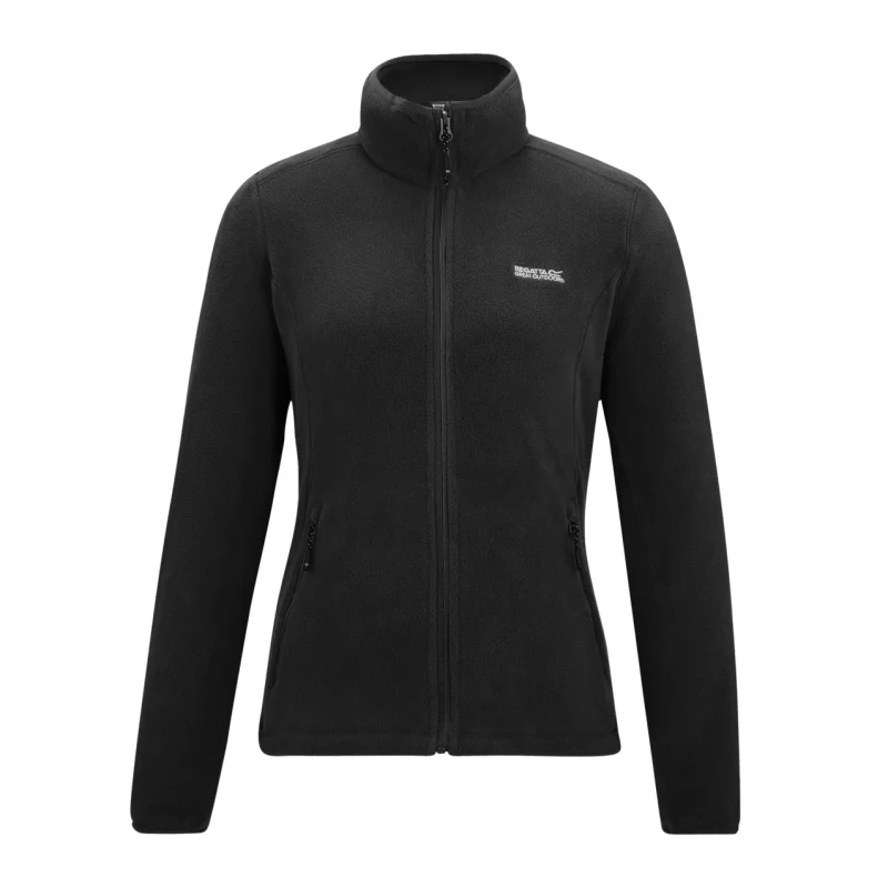Image of Womens zipped fleece Regatta Floreo IV Noir Female 48