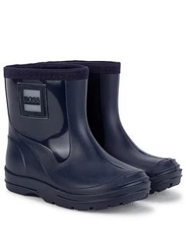 Image of BOSS Boys Infant Wellington - Navy, Size 7 Younger