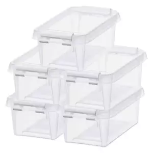 Image of Smartstore 5 X 0.3 Litre High Quality Traditional Household Storage Boxes