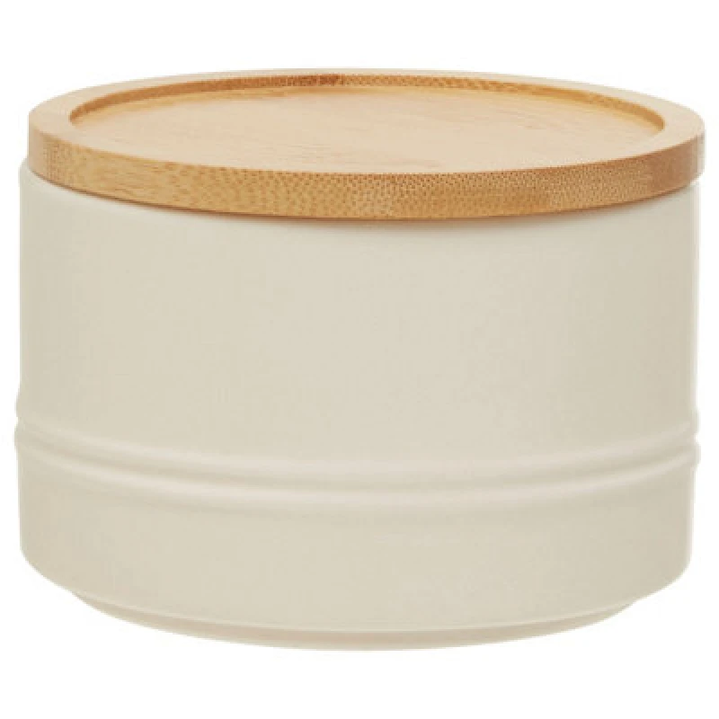 Image of Premier Housewares Maison by Premier Fenwick Storage Canister Cream