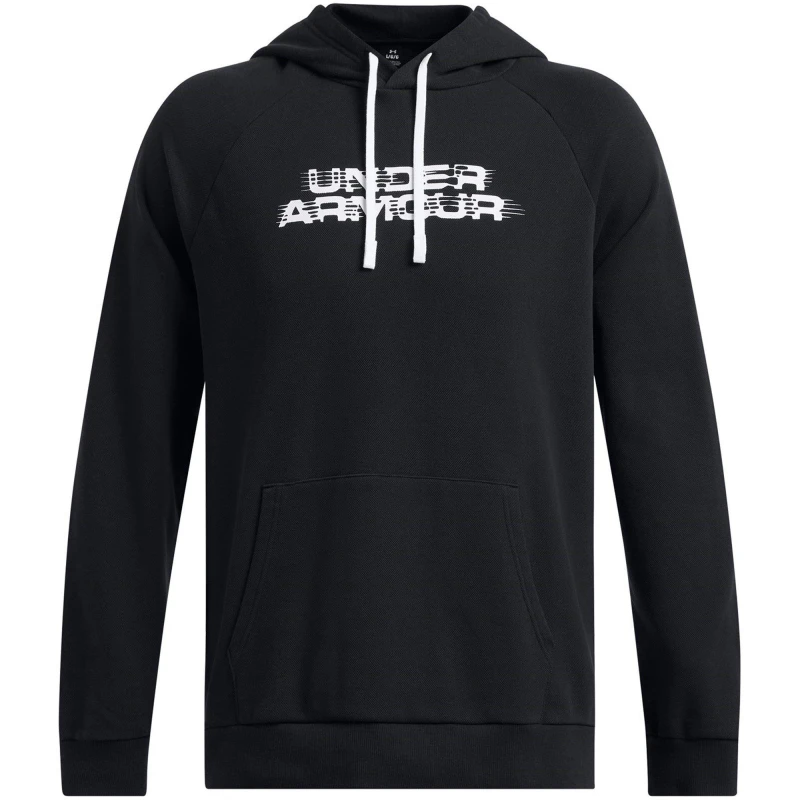 Image of Under Armour Mens Rival Fleece Hoodie Black male S