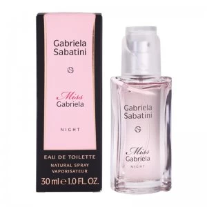 Image of Gabriela Sabatini Miss Gabriela Night Eau de Toilette For Her 30ml