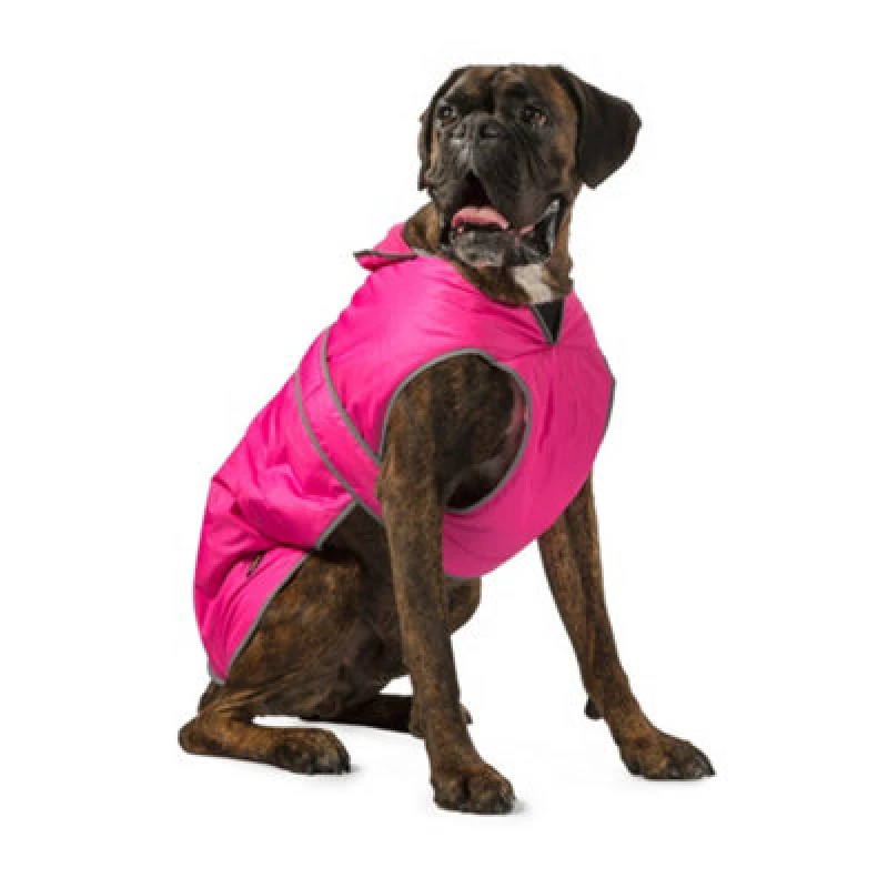 Image of Ancol Waterproof All Weather Stormguard Dog Coat Pink unisex