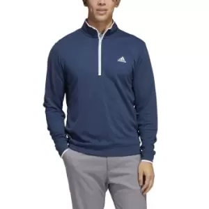Image of adidas 2022 Quarter-Zip Pullover crew navy - L