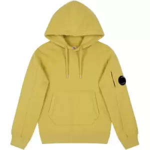 Image of CP COMPANY Boys Lens Arm Oth Hoodie - Yellow