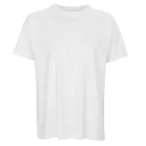 Image of SOLS Womens/Ladies Boxy Organic Oversized T-Shirt (M) (White)
