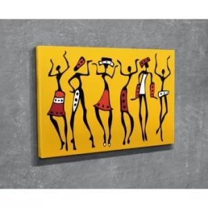 Image of DC211 Multicolor Decorative Canvas Painting