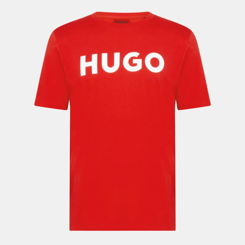 Image of Hugo Dulivio T Shirt Red/White 693 male X Small
