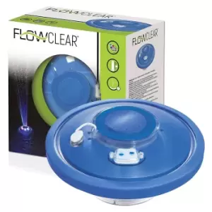 Image of Bestway Flowclear Automatic Multi-coloured LED Floating Pool Fountain