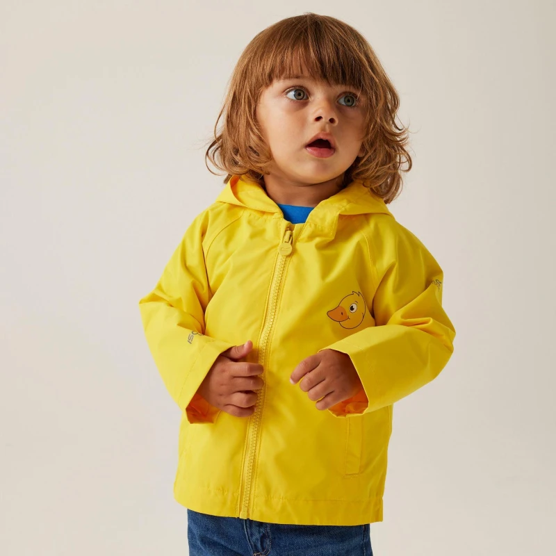 Image of Waterproof baby jacket Regatta Animal Jaune Unisex 6/12 mois