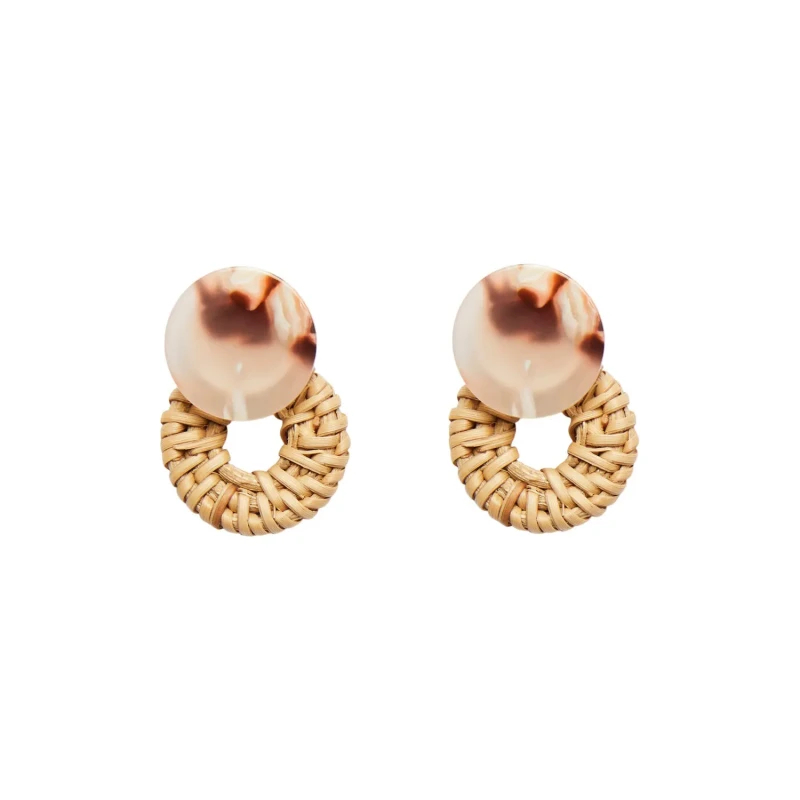 Image of Pieces Earrings woman Pieces Bree Multicolore Female TU