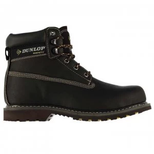 Image of Dunlop Nevada Mens Steel Toe Cap Safety Boots - Brown