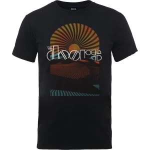 Image of The Doors - Daybreak Unisex Medium T-Shirt - Black