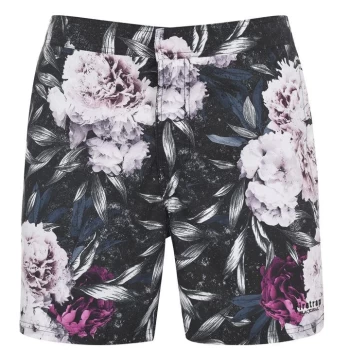 Image of Firetrap Blackseal Pr Swim Short - Black Flwr Pr