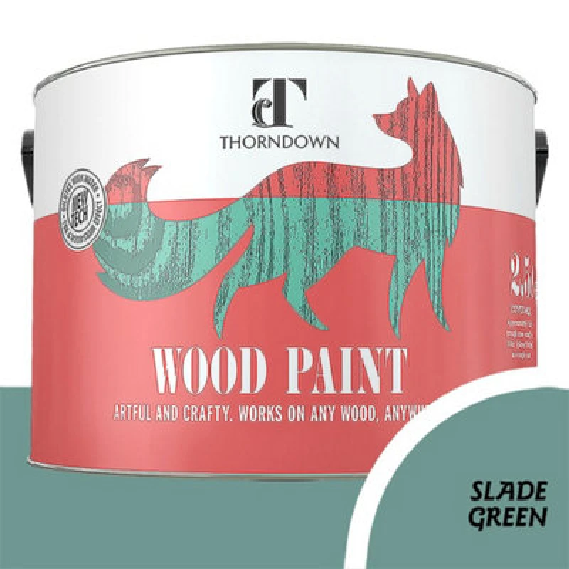 Image of Somerset Heritage Slade Green Wood Paint 2500 Ml