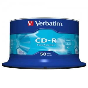 Image of Verbatim CD-R Spindle - 50pk