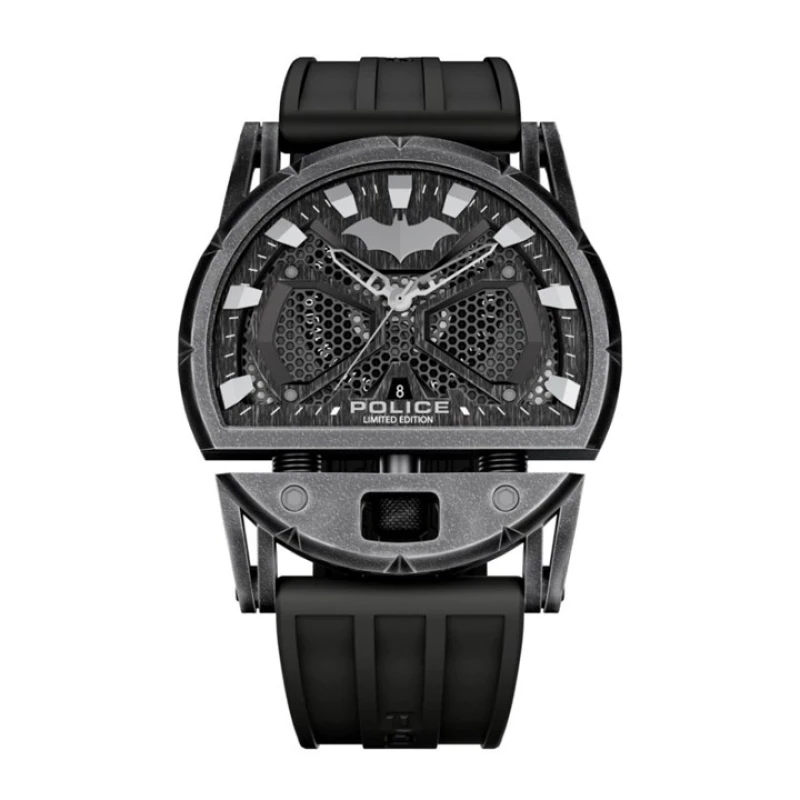 Image of Police PEWGN0075401 Dark Side Batman Watch And Display Box - Limited Edition - W44150