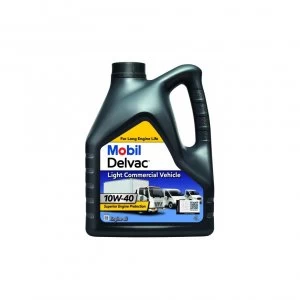 Image of MOBIL Mobil Delvac LCV - 10W-40 - 4 Litre [153891]