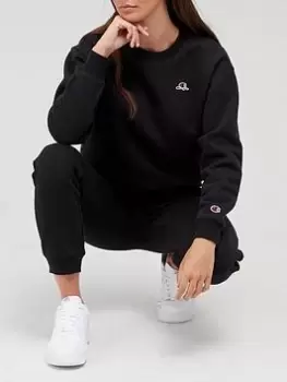 Image of Champion Crewneck Sweatshirt - Black Size XL Women