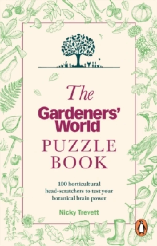 Image of Boxer Gifts The Gardeners' World Puzzle Book Multi unisex