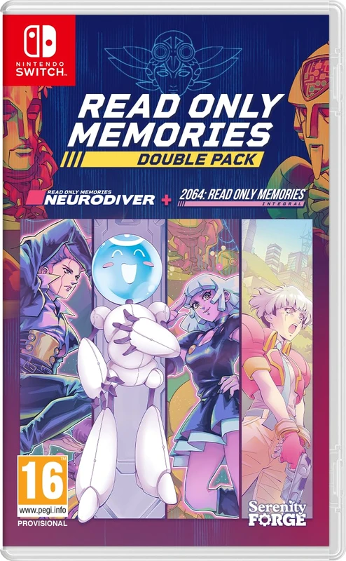 Image of Read Only Memories Double Pack 2064 & Neurodiver Nintendo Switch Game