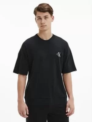 Image of Calvin Klein CK One Lounge Jersey Pants, Black, Size S, Men