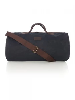 Image of Barbour Wax holdall bag Blue